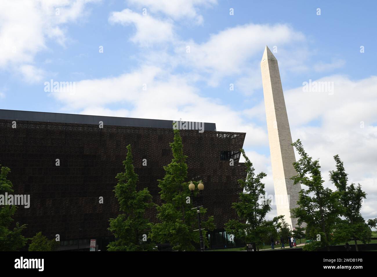 WASHINGTON D C/District of Columbia/USA./ 06.May.2019/nouvellement construit le Musée national de la culture et de l'histoire américaine frican sur 1400 avenue de constitution à DC, Etats-Unis (photo..Francis Dean / Deanimages. Banque D'Images