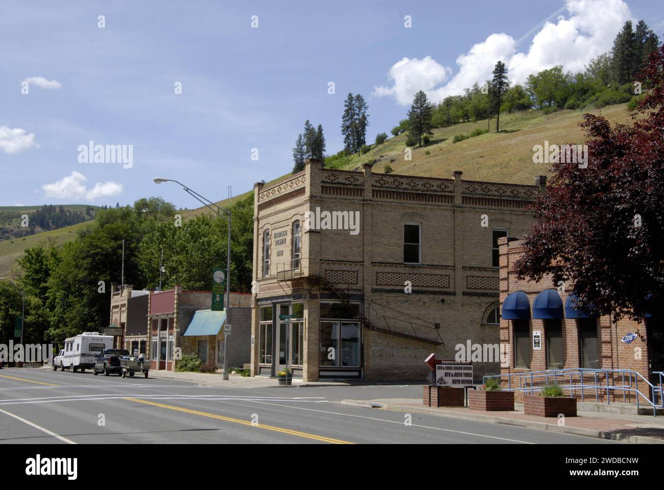 KENDRICK/IDAHO /USA la vie quotidienne et le mode de vie dans la ville