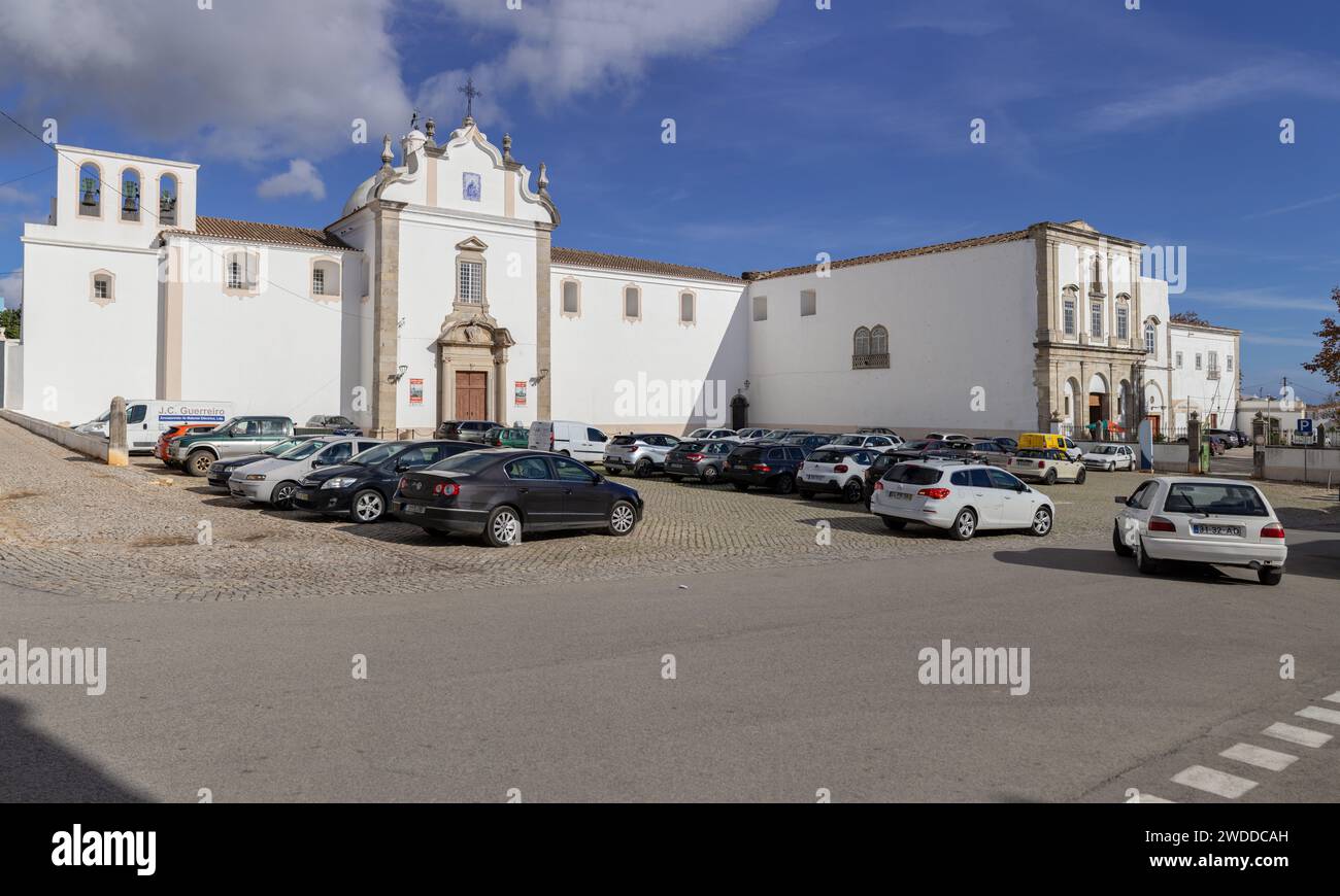 Igreja da Ordem Terceira de Nossa Senhora do Carmo ( troisième ordre de notre-Dame de Carmo de Tavira ), Tavira Portugal 11 janvier 2024 Banque D'Images