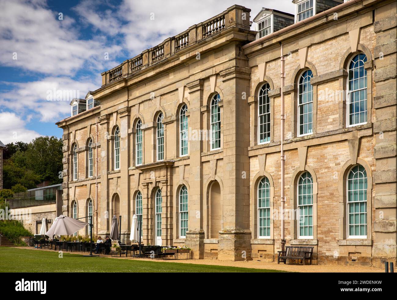 Royaume-Uni, Angleterre, Warwickshire, Compton Verney, House, front ouest Banque D'Images