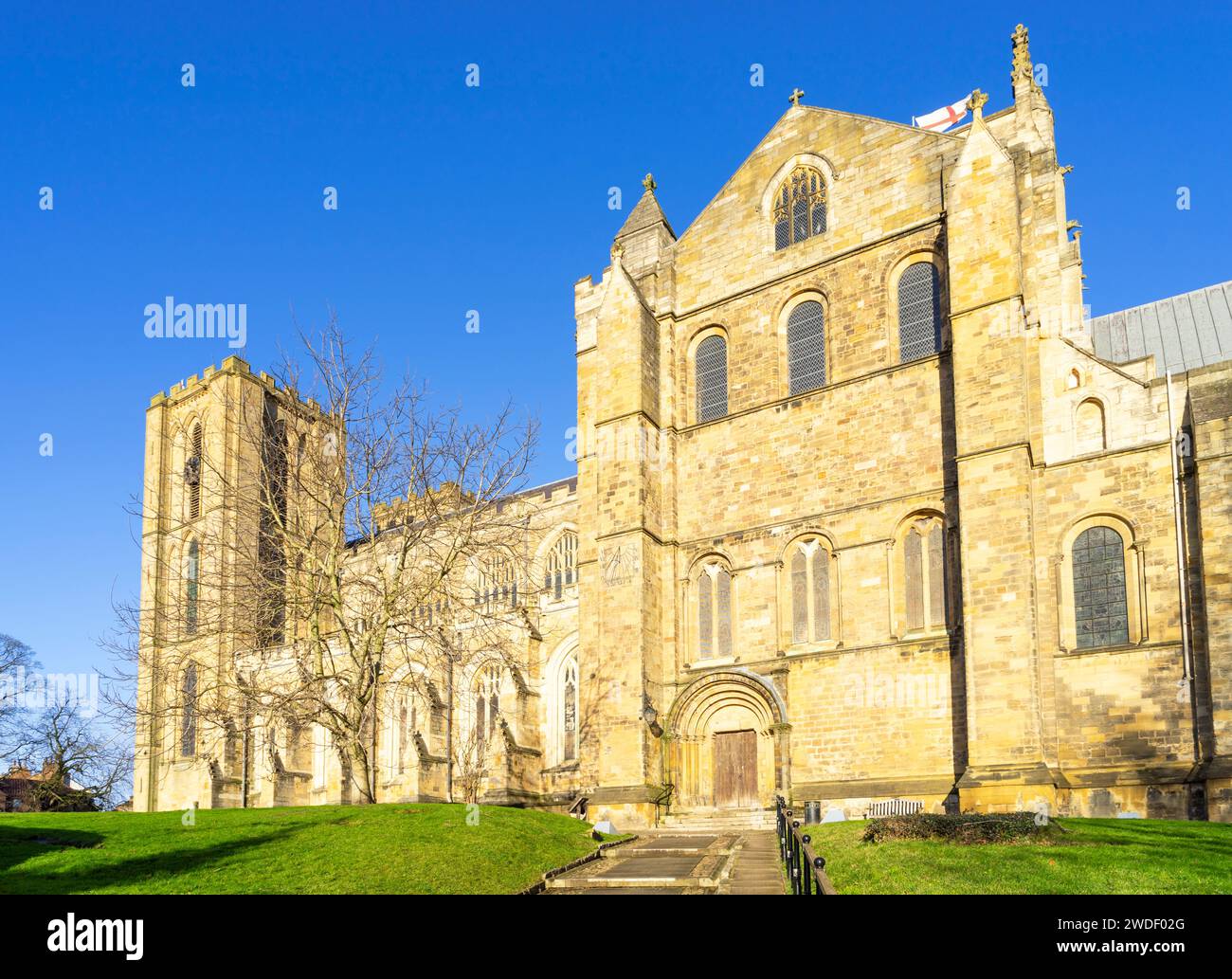 Cathédrale de Ripon Ripon North Yorkshire Angleterre Royaume-Uni GB Europe Banque D'Images