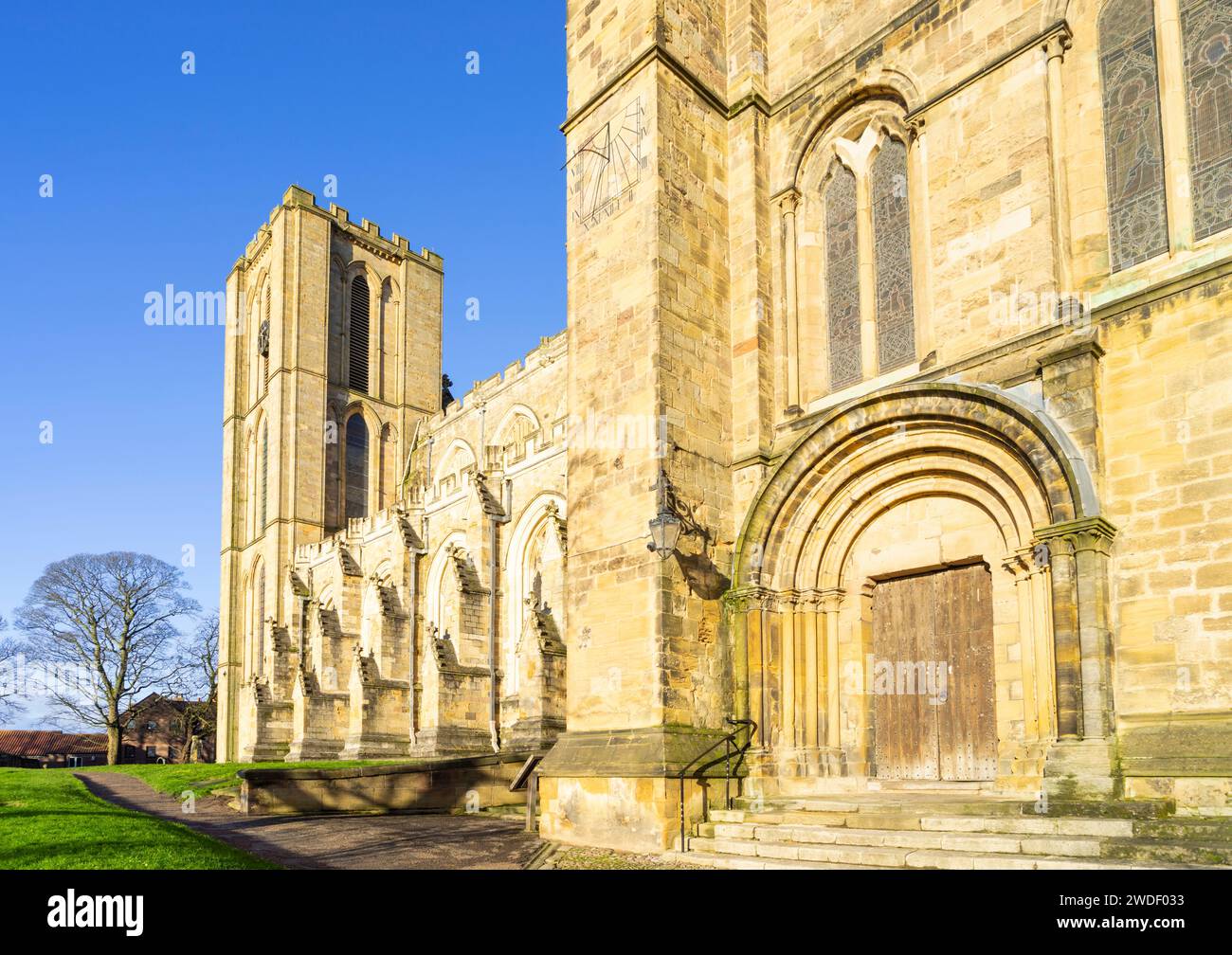 Cathédrale de Ripon Ripon North Yorkshire Angleterre Royaume-Uni GB Europe Banque D'Images