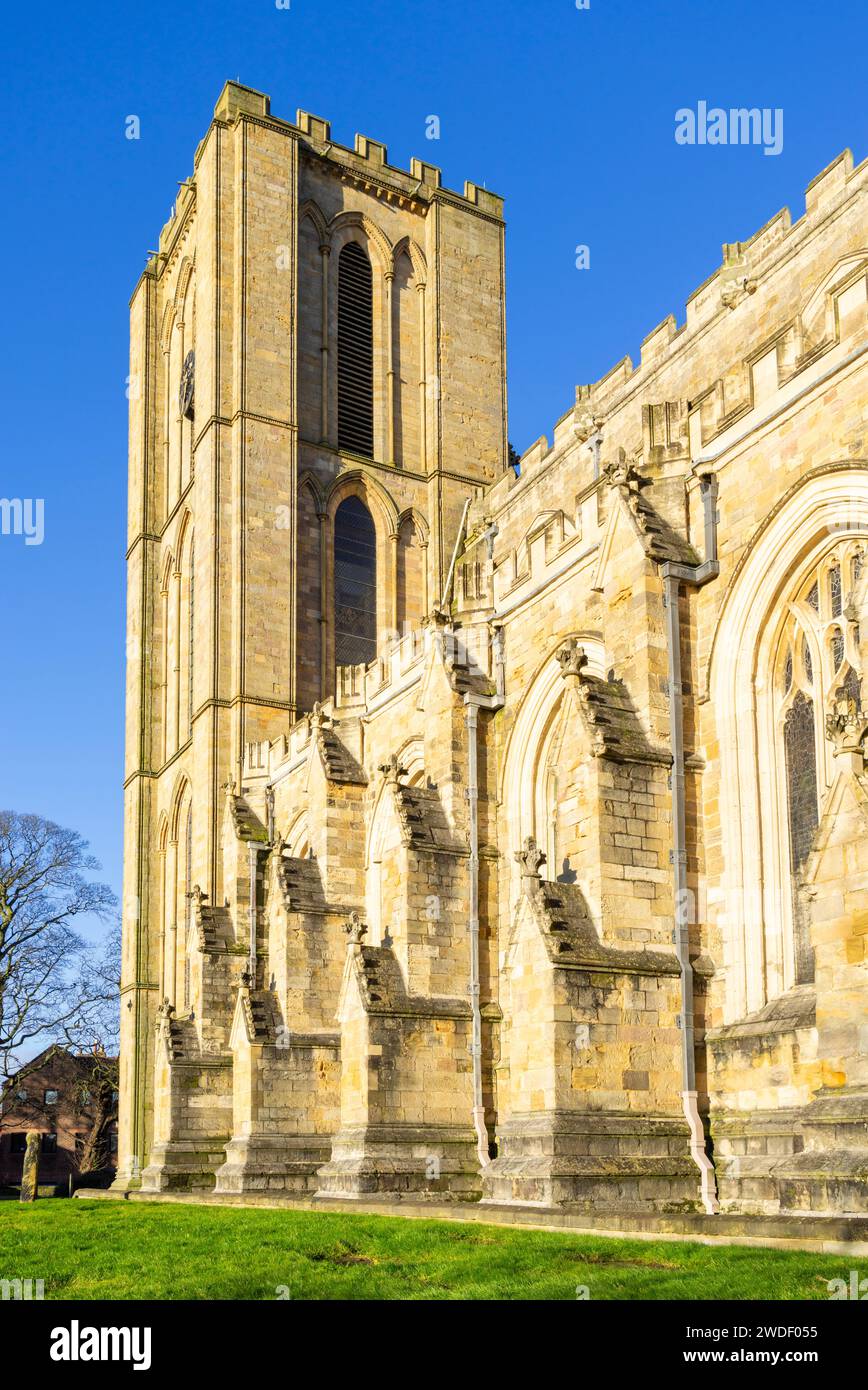 Cathédrale de Ripon Ripon North Yorkshire Angleterre Royaume-Uni GB Europe Banque D'Images