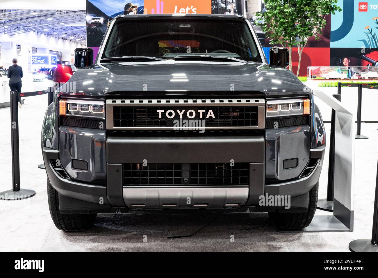 Washington, États-Unis. 19 janvier 2024. Le Toyota Land Cruiser 2024 au salon de l'auto de Washington, DC au Walter E. Washington Convention Center. (Photo de Michael Brochstein/Sipa USA) crédit : SIPA USA/Alamy Live News Banque D'Images