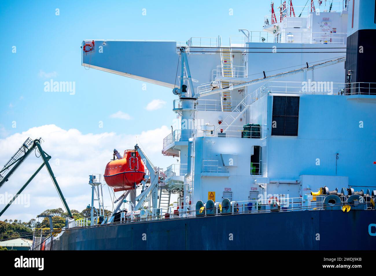 Le pétrolier de 63 000 tonnes, CSK Valiant, amarré à Berry's Bay dans le port de Sydney, en Australie, livrant du pétrole de Singapour Banque D'Images