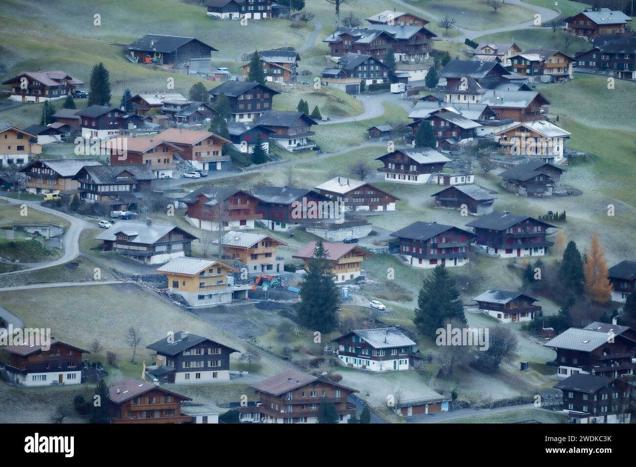 Grindelwald Suisse Banque D'Images