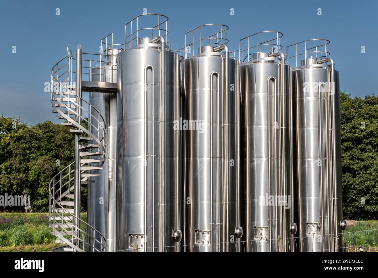 Tours de fermentation Banque D'Images