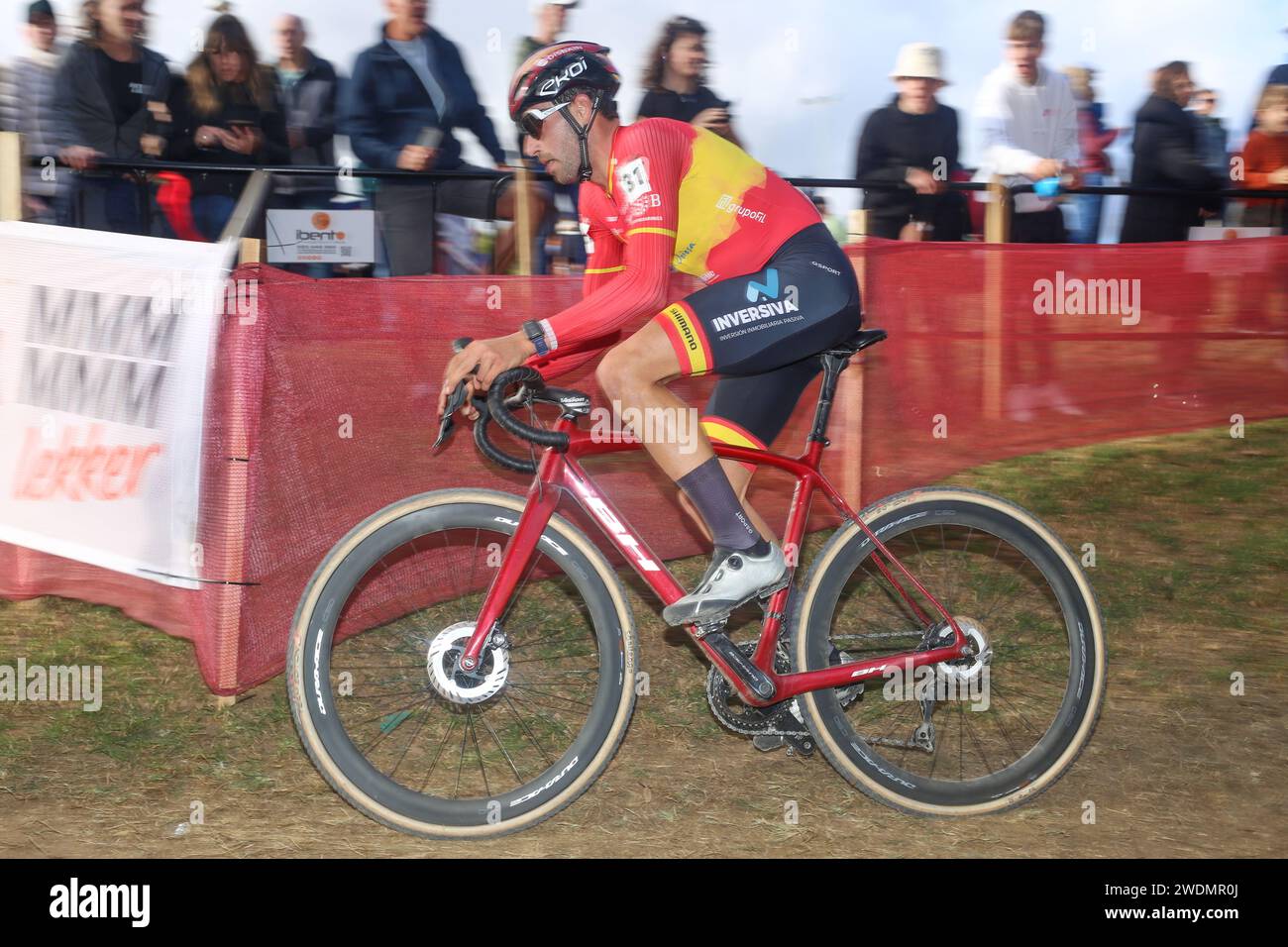 Benidorm, Espagne, le 21 janvier 2024 le cycliste Felipe Orts (31 ans