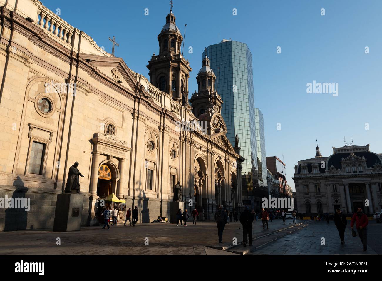 Santiago de Chili Banque D'Images