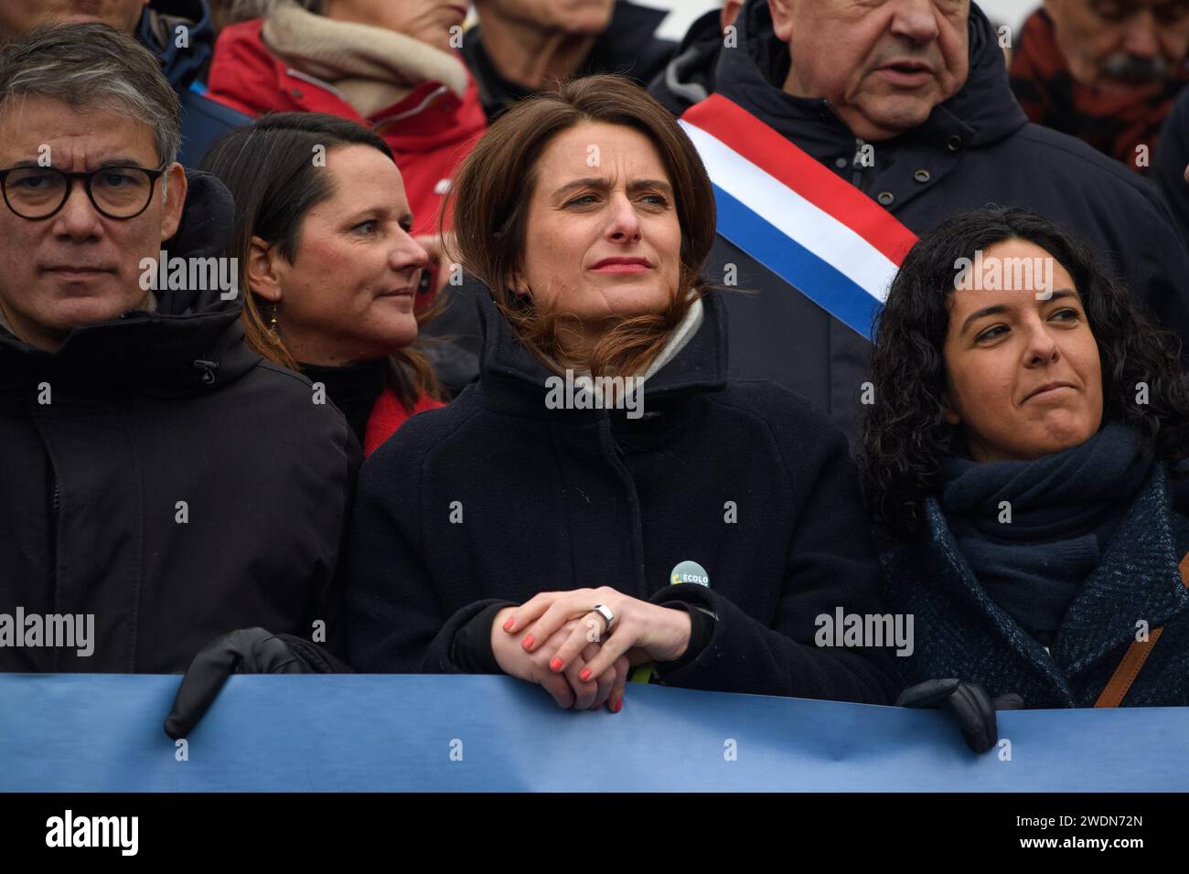 Paris, France. 21 janvier 2024. © Julien Mattia/le Pictorium/MAXPPP