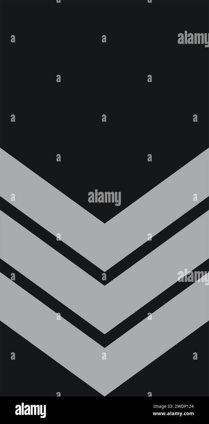 Épaulière insigne d'officier militaire de l'Islande FLOKKSTJÓRI 2-CATÉGORIE LEADER 2 Illustration de Vecteur
