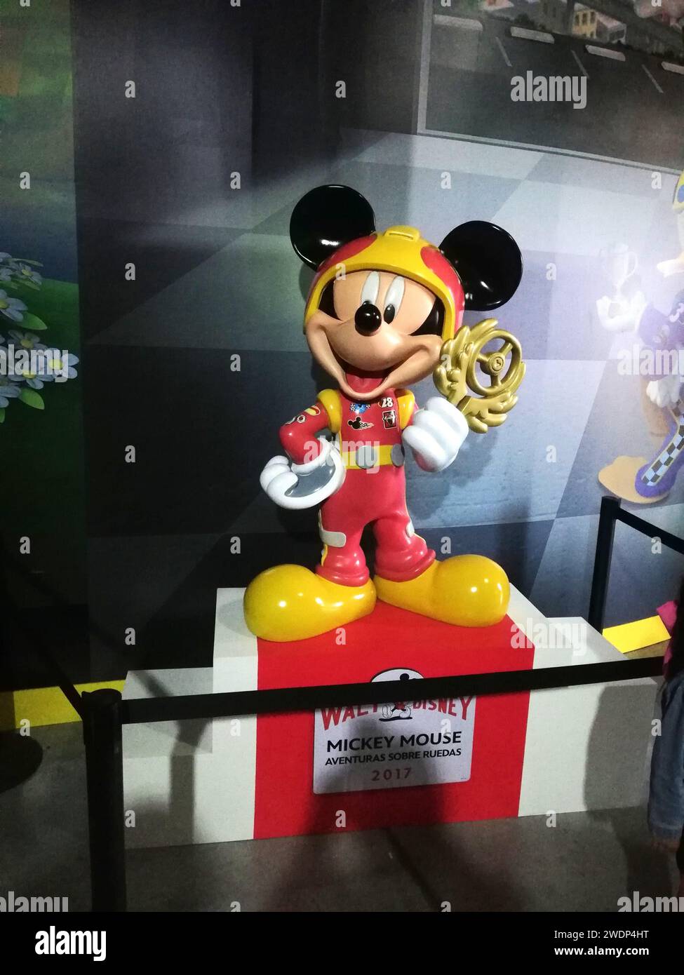 Leon, Mexique. 21 janvier 2024. À l'exposition Disney Mickey Mouse pendant la foire publique Feria de Leon 2024 à Leon, Guanajuato. Photo : JVMODEL crédit : JVMODEL/Alamy Live News Banque D'Images