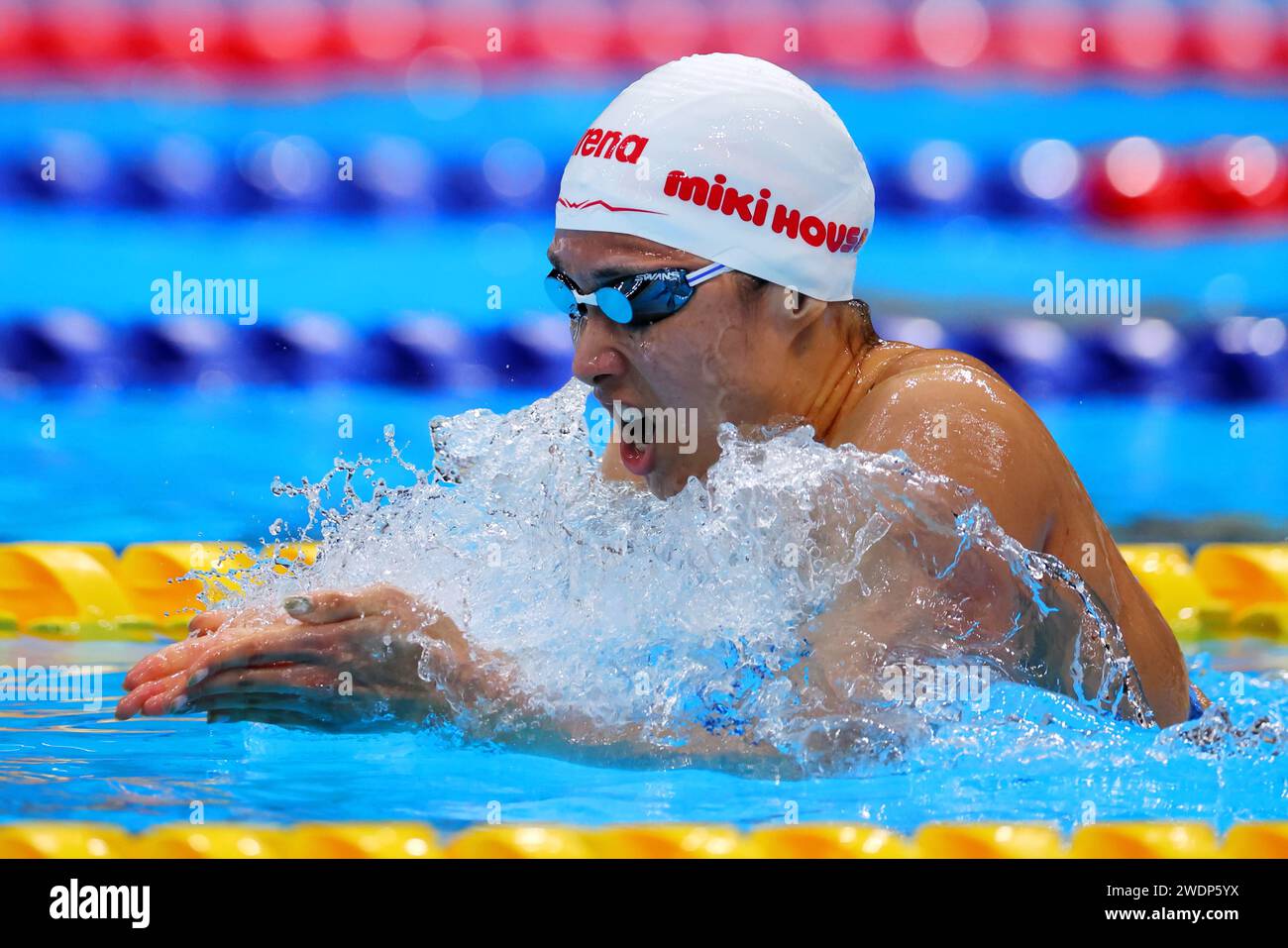 Satomi Suzuki, le 19 JANVIER 2024 natation finale de coupe Kosuke