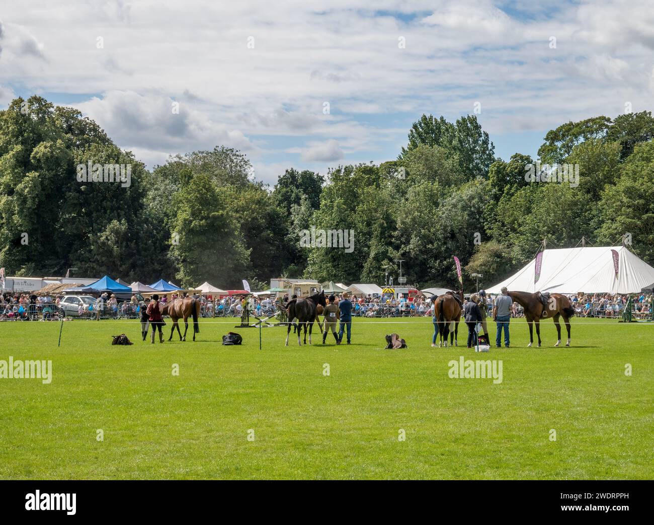 Thornton le Dale Village Show Banque D'Images