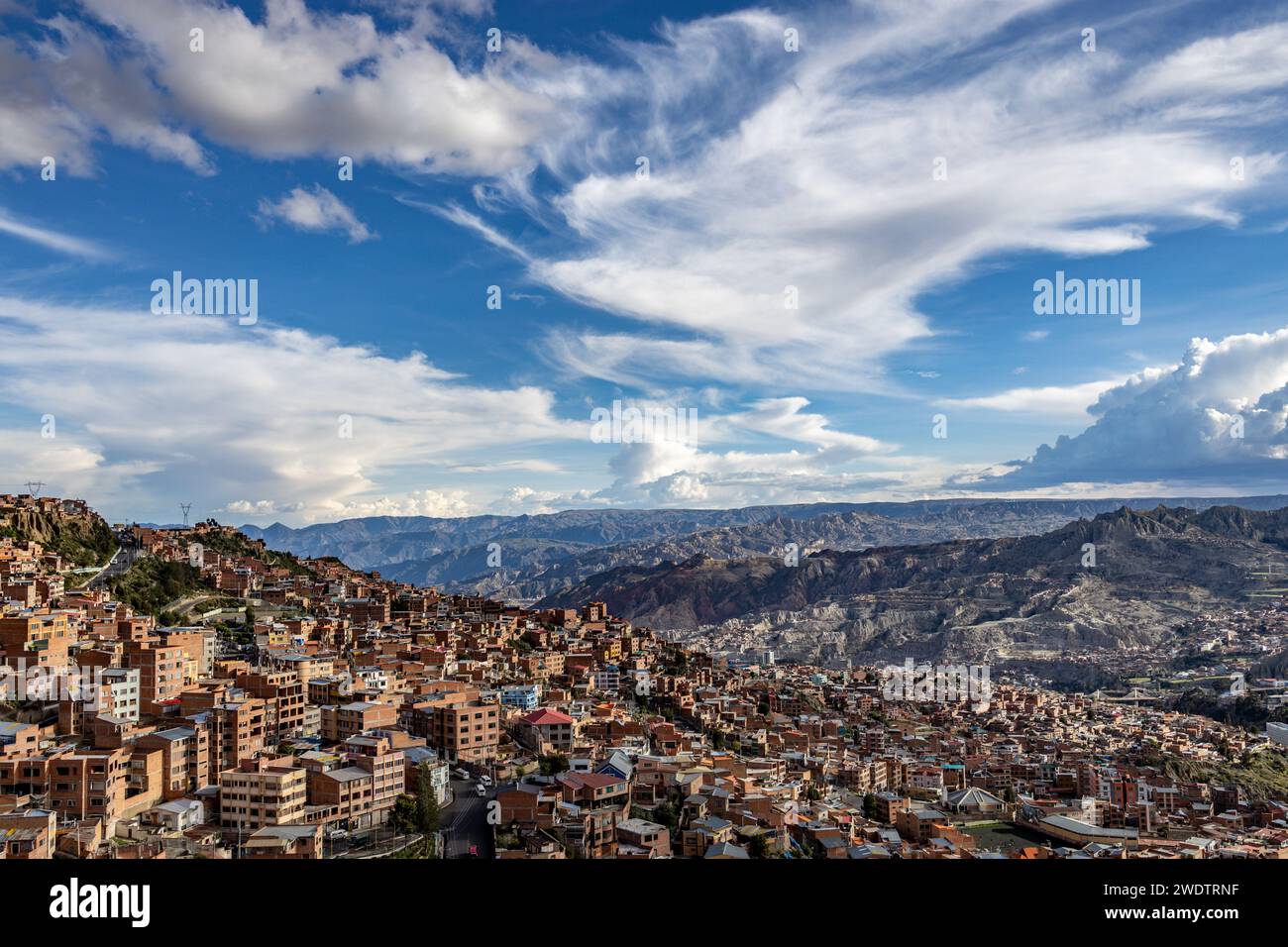 La Paz, Bolivie, 2024 Banque D'Images