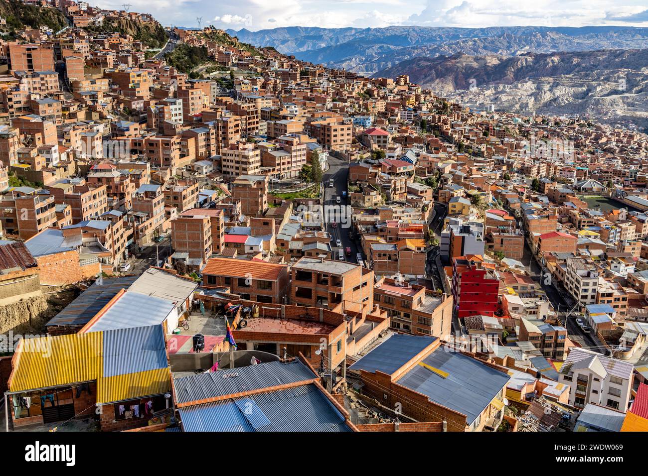 La Paz, Bolivie, 2024 Banque D'Images