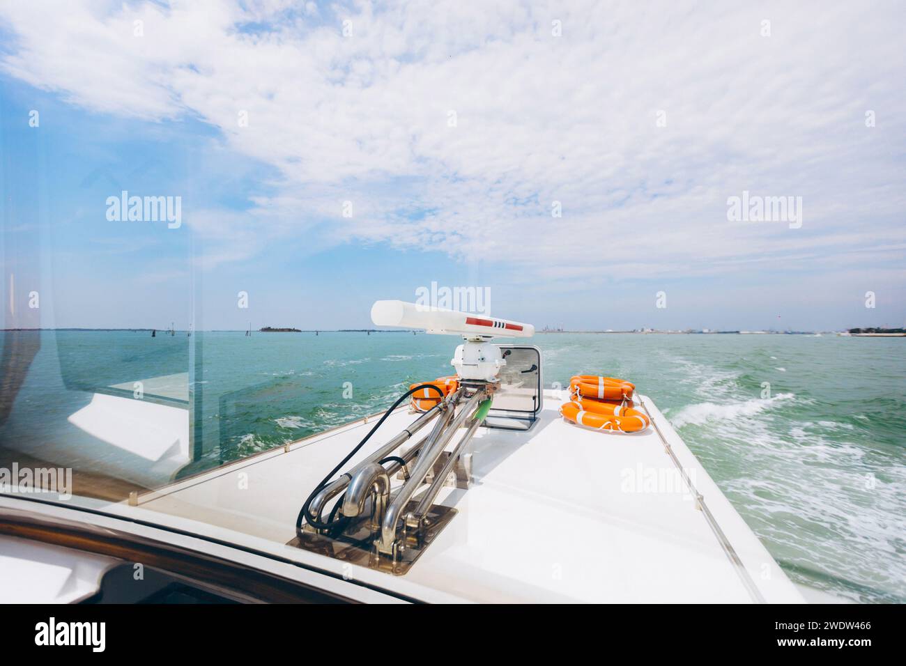 Bateau de mer Venise Voyage d'industrie. Photo de haute qualité Banque D'Images