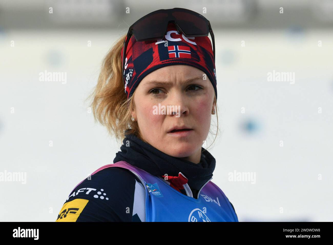 Portrait de KNOTTEN Karoline Offigstad (NOR) lors de la coupe du monde