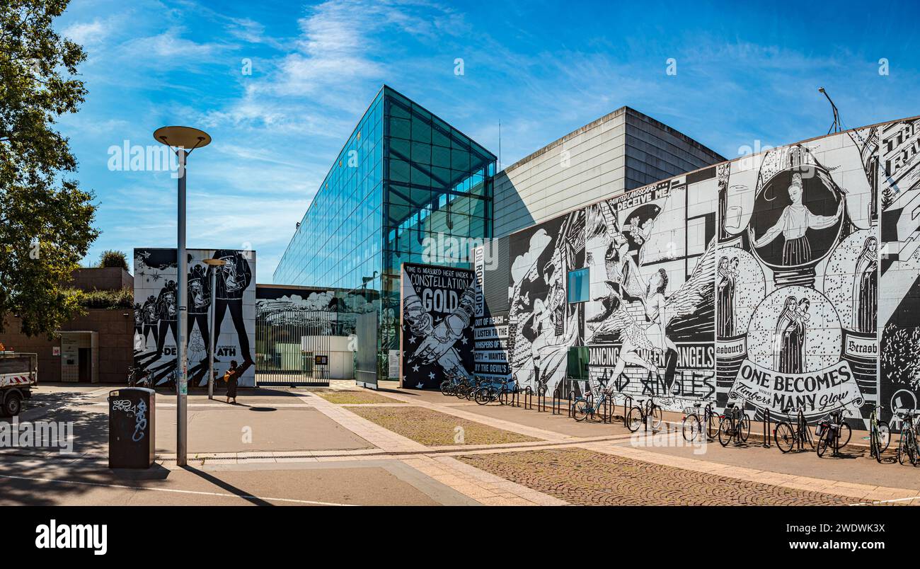 Musée d'Art moderne et contemporain de Strasbourg, France Banque D'Images