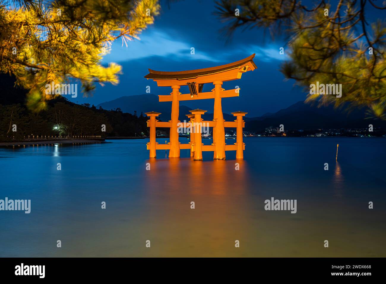 L'île de Miyajima, Japon Banque D'Images