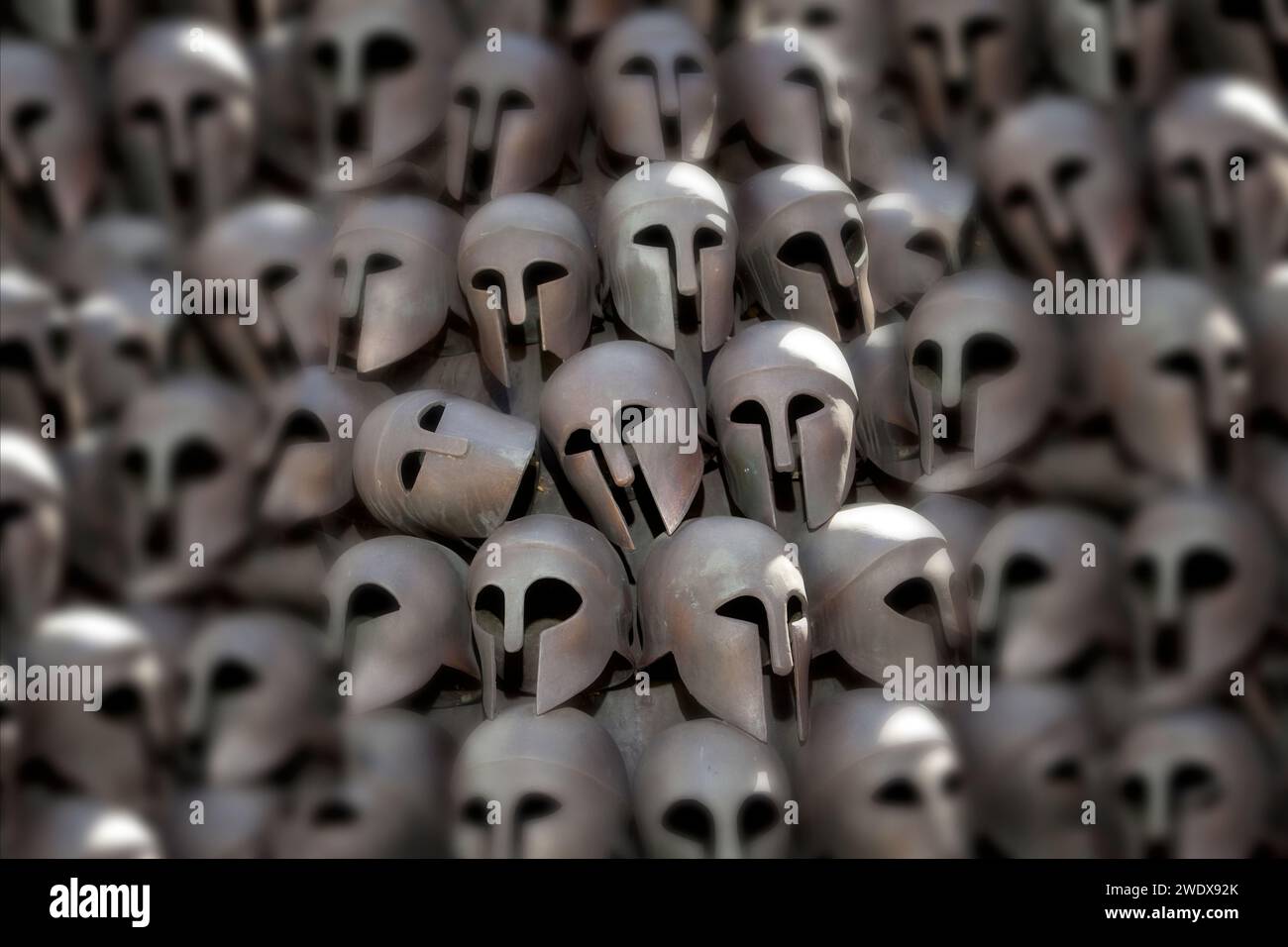 Mémorial Interallié, mémorial grec des victimes des guerres mondiales, Cointe, Liège, Belgique, Europe, édité numériquement Banque D'Images