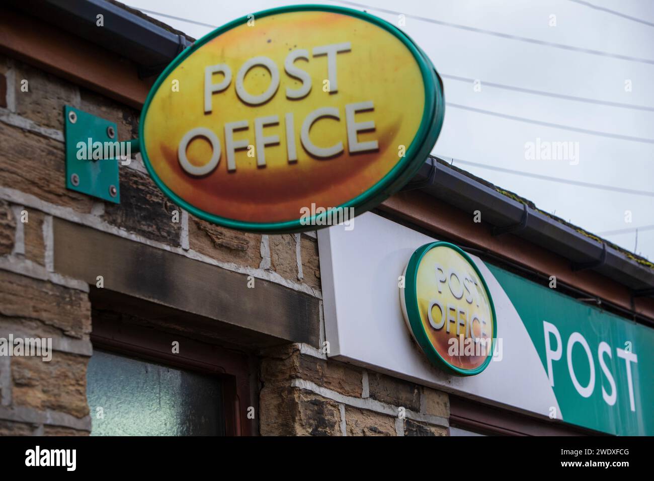Bureau de poste de hightown Banque de photographies et d’images à haute