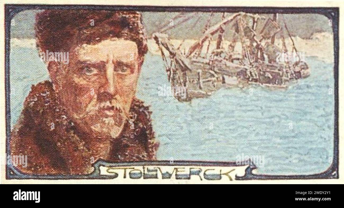 Adolf Wagner Fridtjof Nansen 1905. Banque D'Images