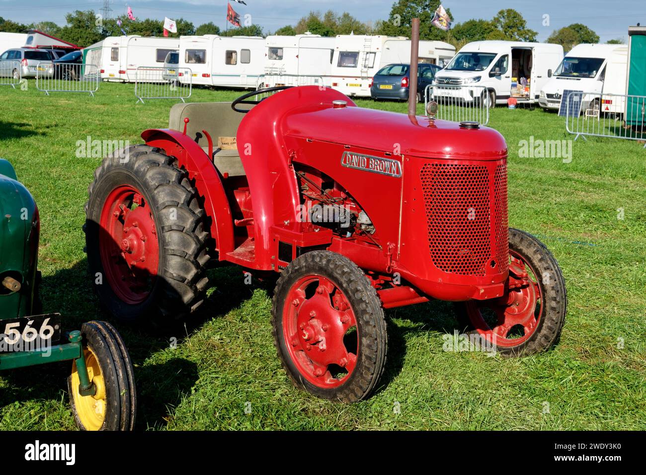 Frome, Somerset, Royaume-Uni - septembre 23 2023 : tracteur David Brown VAK 1 1942, ORD. non FO 4239, au Somerset Festival of transport 2023 près de Frome Banque D'Images