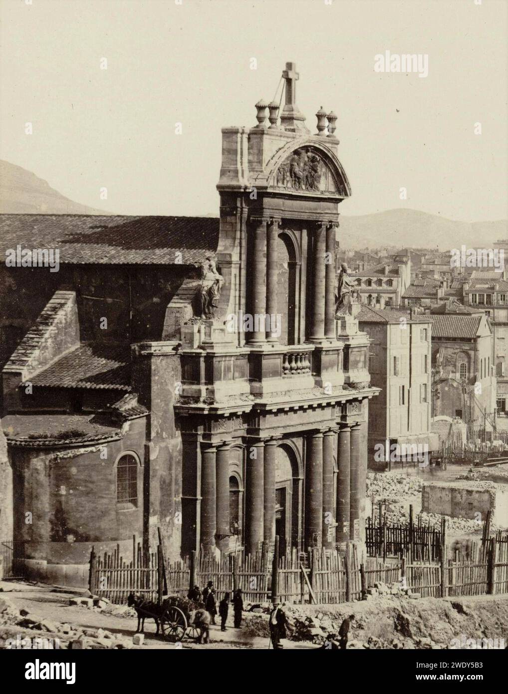 Adolphe Terris - église Saint-Cannat. Banque D'Images