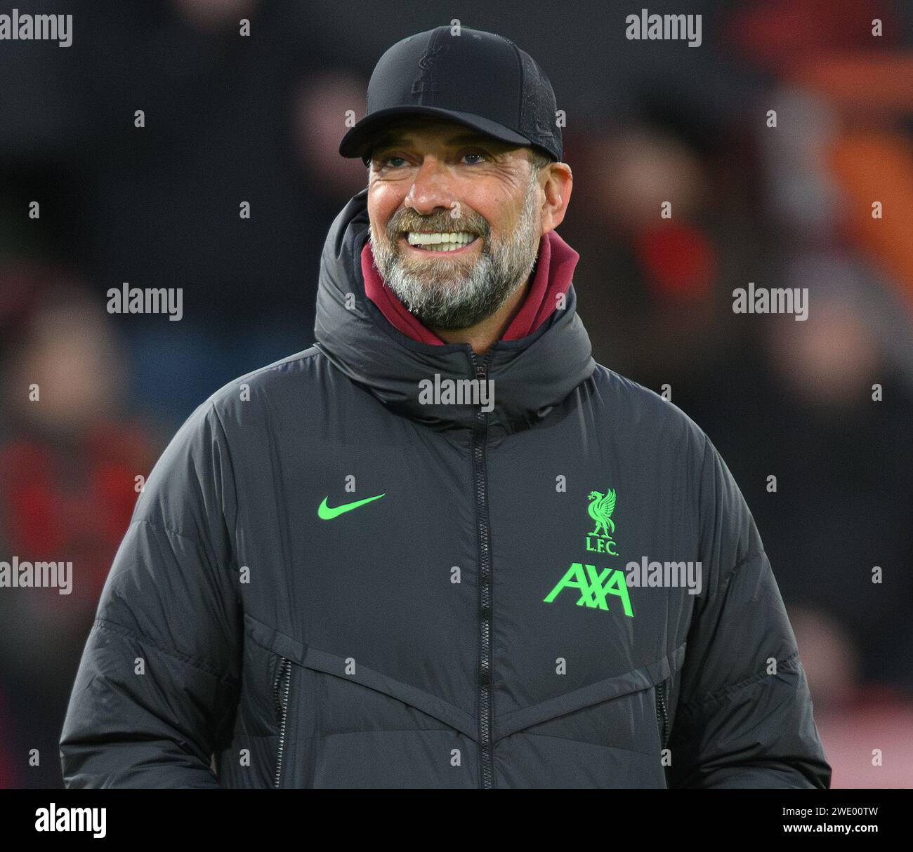 Londres, Royaume-Uni. 21 janvier 2024 - AFC Bournemouth - Liverpool - Premier League - Vitality Stadium. Jurgen Klopp, Manager de Liverpool. Crédit photo : Mark pain / Alamy Live News Banque D'Images