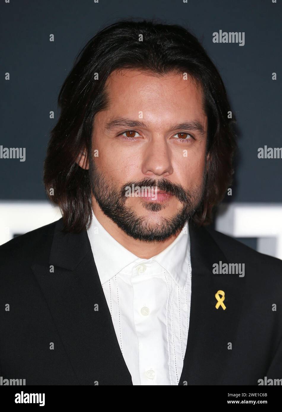 Londres, Royaume-Uni. 22 janvier 2024. Shahar Isaac assiste à la première mondiale de la saison 4 de « The Chosen » à l'Empire Cinema à Leicester Square, Londres. Crédit : SOPA Images Limited/Alamy Live News Banque D'Images