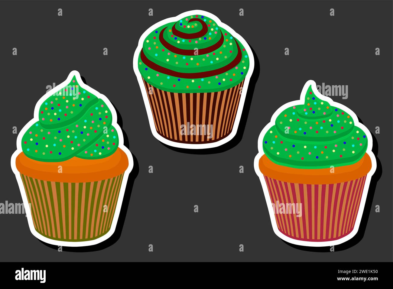 Belle illustration en couleur sur le thème de célébrer la fête annuelle St. Patrick's Day Illustration de Vecteur