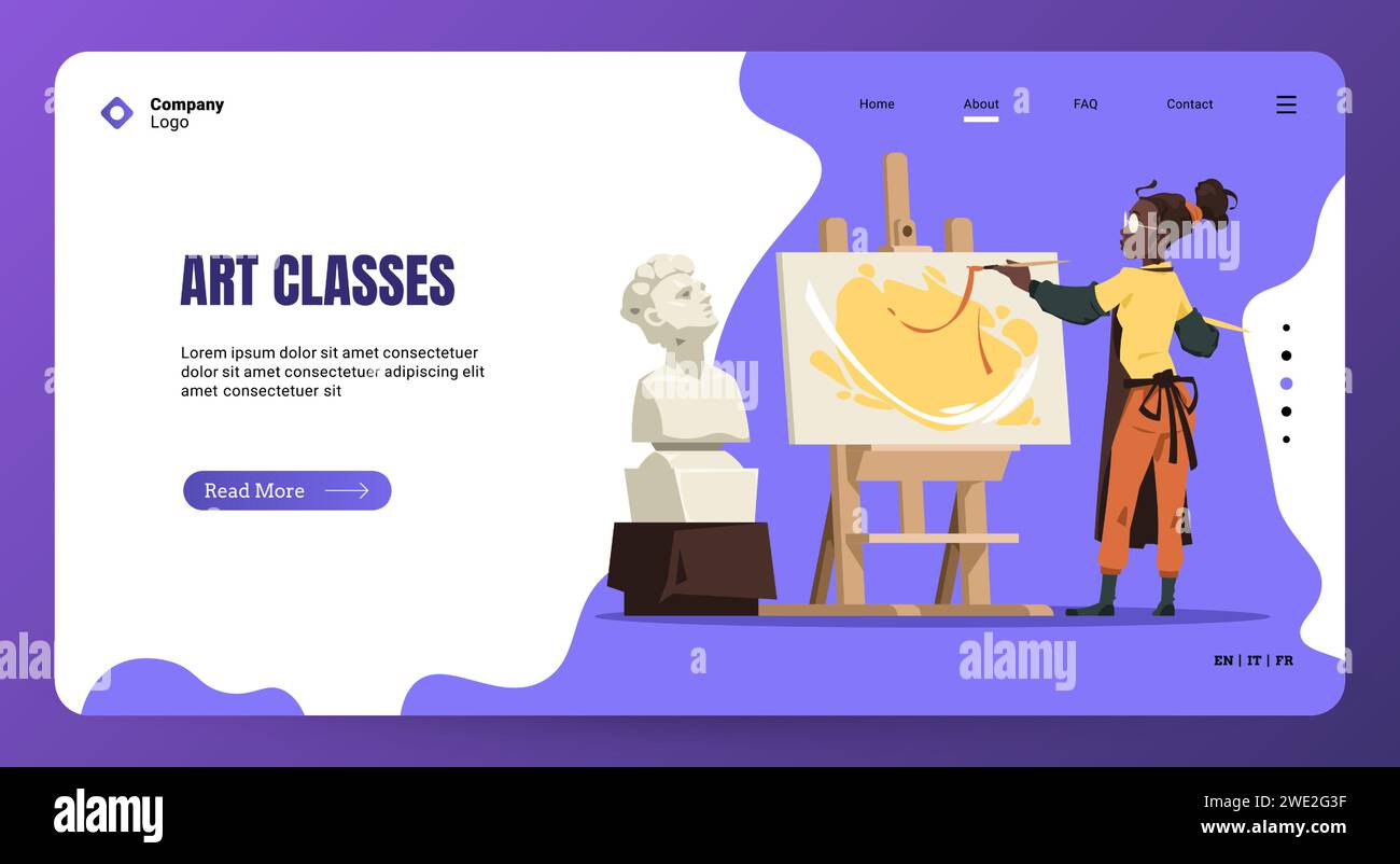 Page atelier artiste. Esquisse et création de personnages en argile, dessin animé à partir de sculptures en argile, concept de classe d'art. Illustration vectorielle Illustration de Vecteur