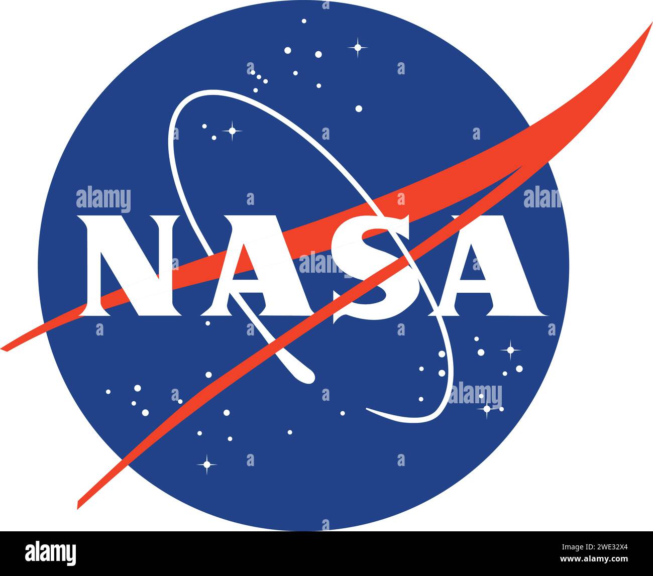 Nasa logo sign Banque d'images vectorielles - Alamy