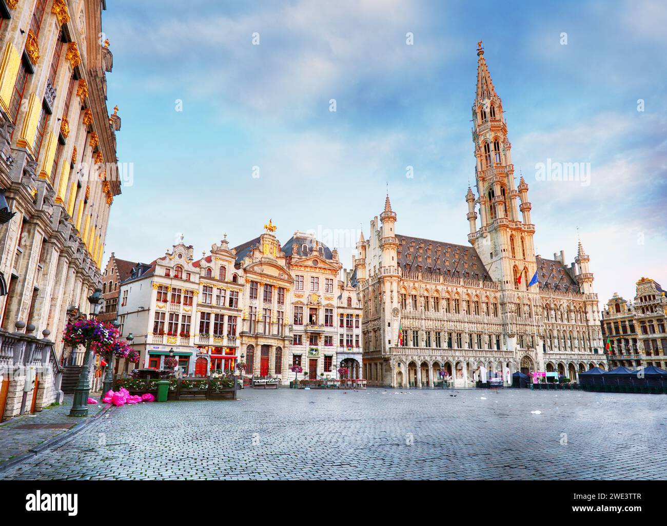 Grand Place à Bruxelles, Belgique Banque D'Images