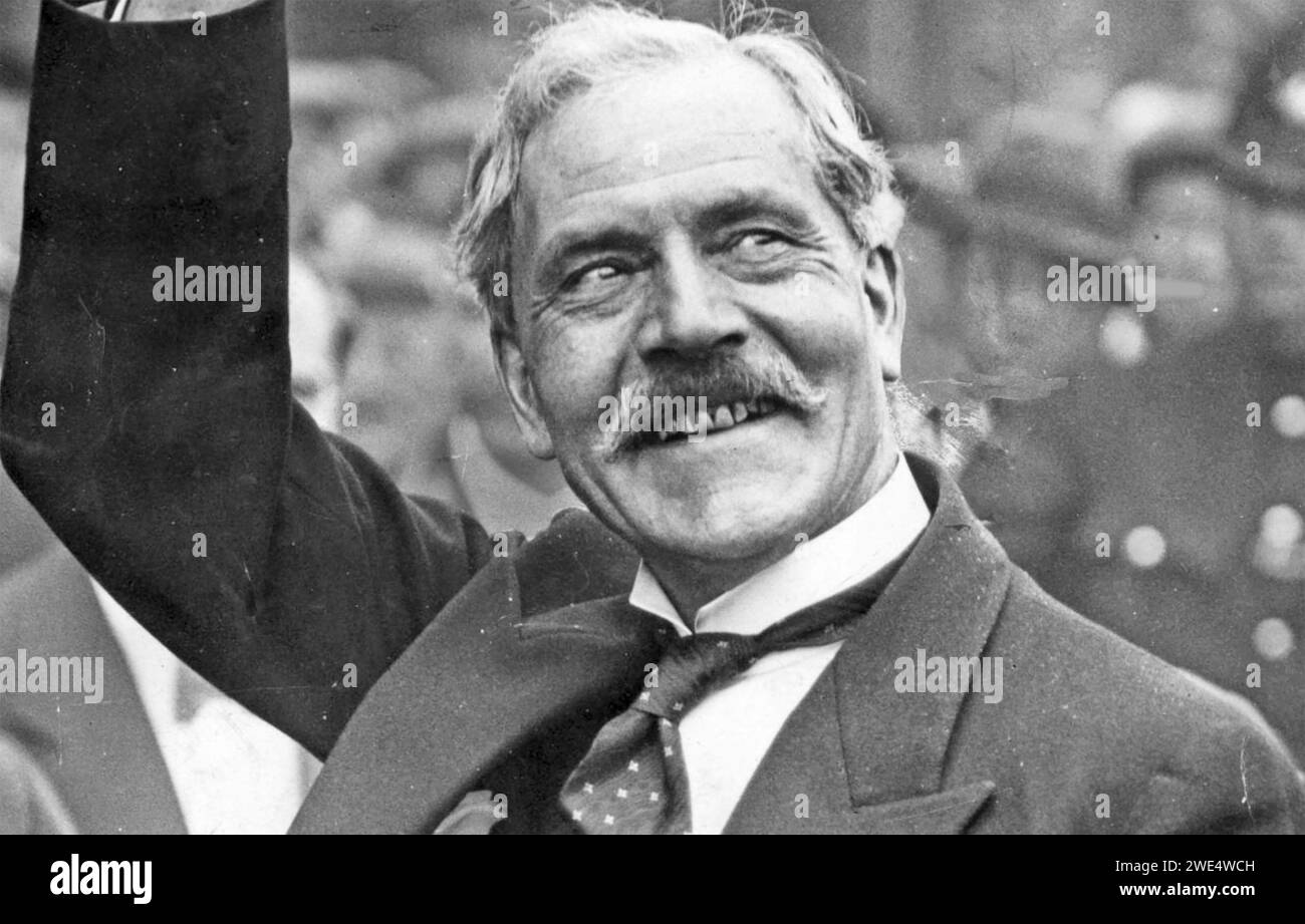 RAMSAY MacDonald (1866-1937) travailliste écossais et Premier ministre en 1931 Banque D'Images