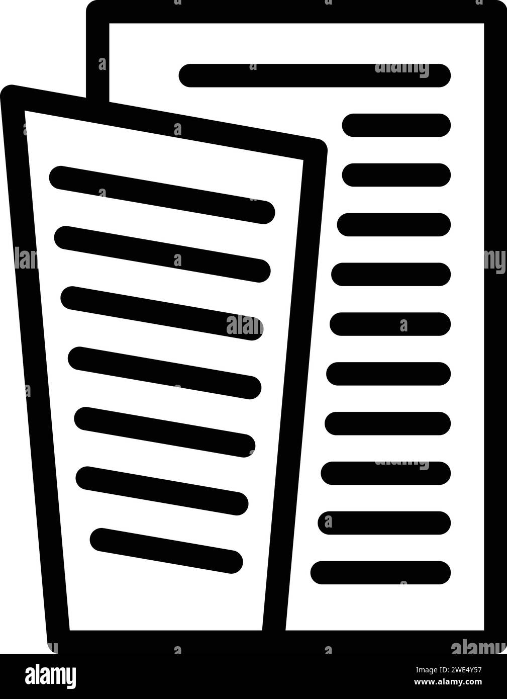 Vecteur de contour d'icône de bâtiment de repère. Tour de la ville. Tel aviv moderne Illustration de Vecteur