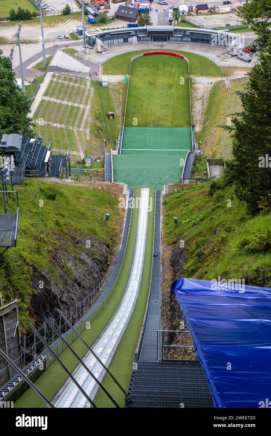 Toboggan run Banque de photographies et d’images à haute résolution Alamy