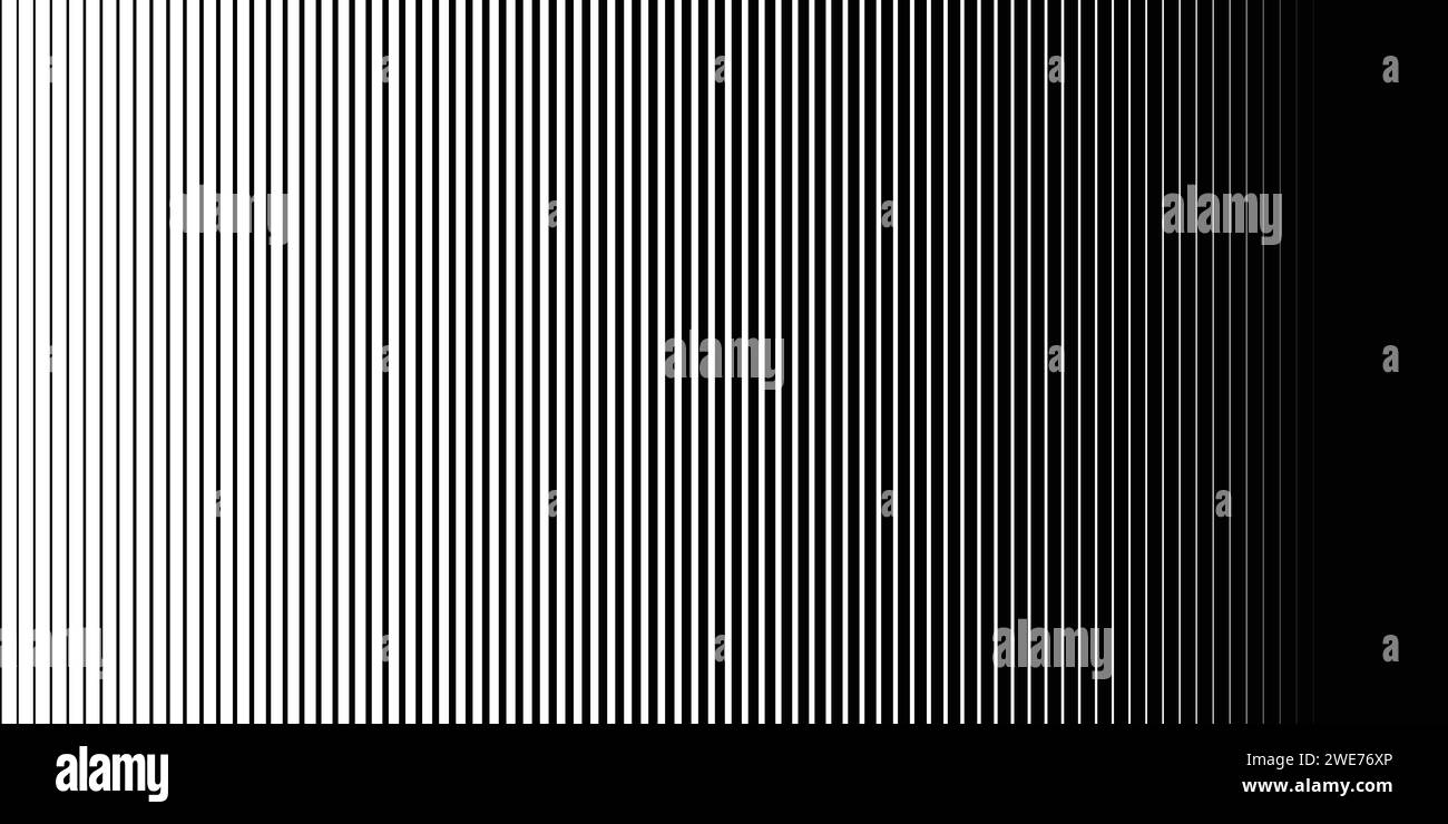 Arrière-plan de motif de ligne de gradient de demi-teinte de ligne de vitesse verticale. Illustration de Vecteur