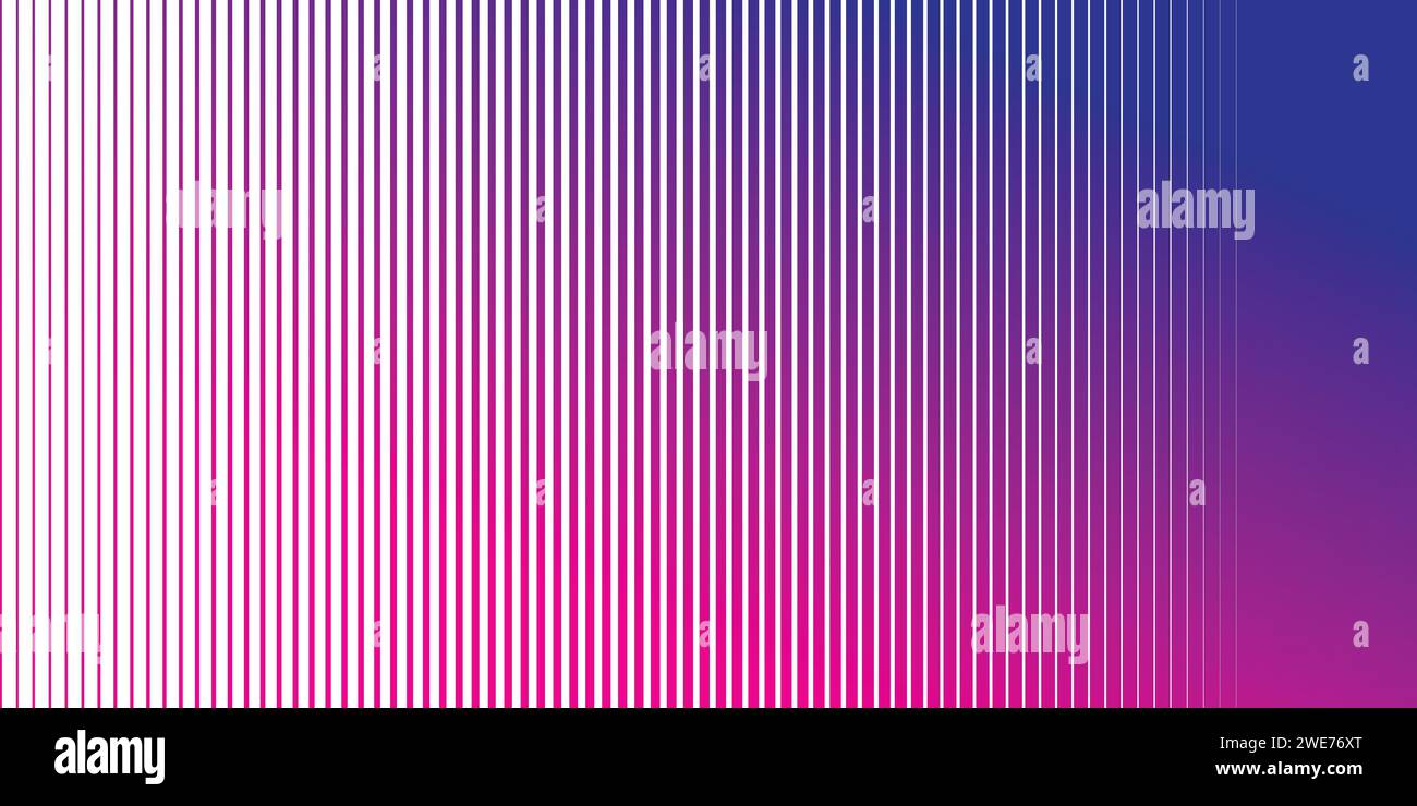 Arrière-plan de motif de ligne de gradient de demi-teinte de ligne de vitesse verticale. Illustration de Vecteur