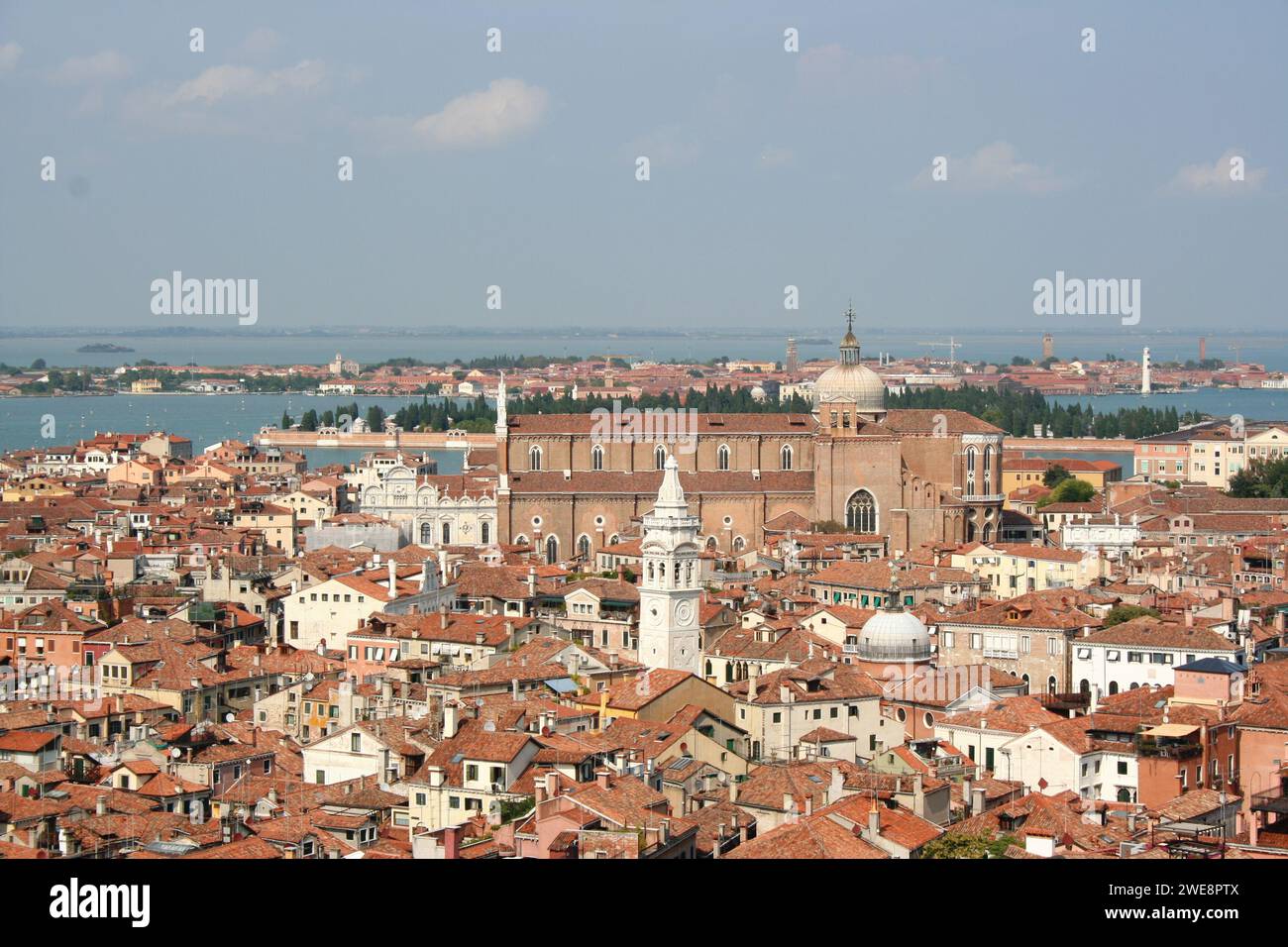 Vue depuis le Campanile, Venise Banque D'Images