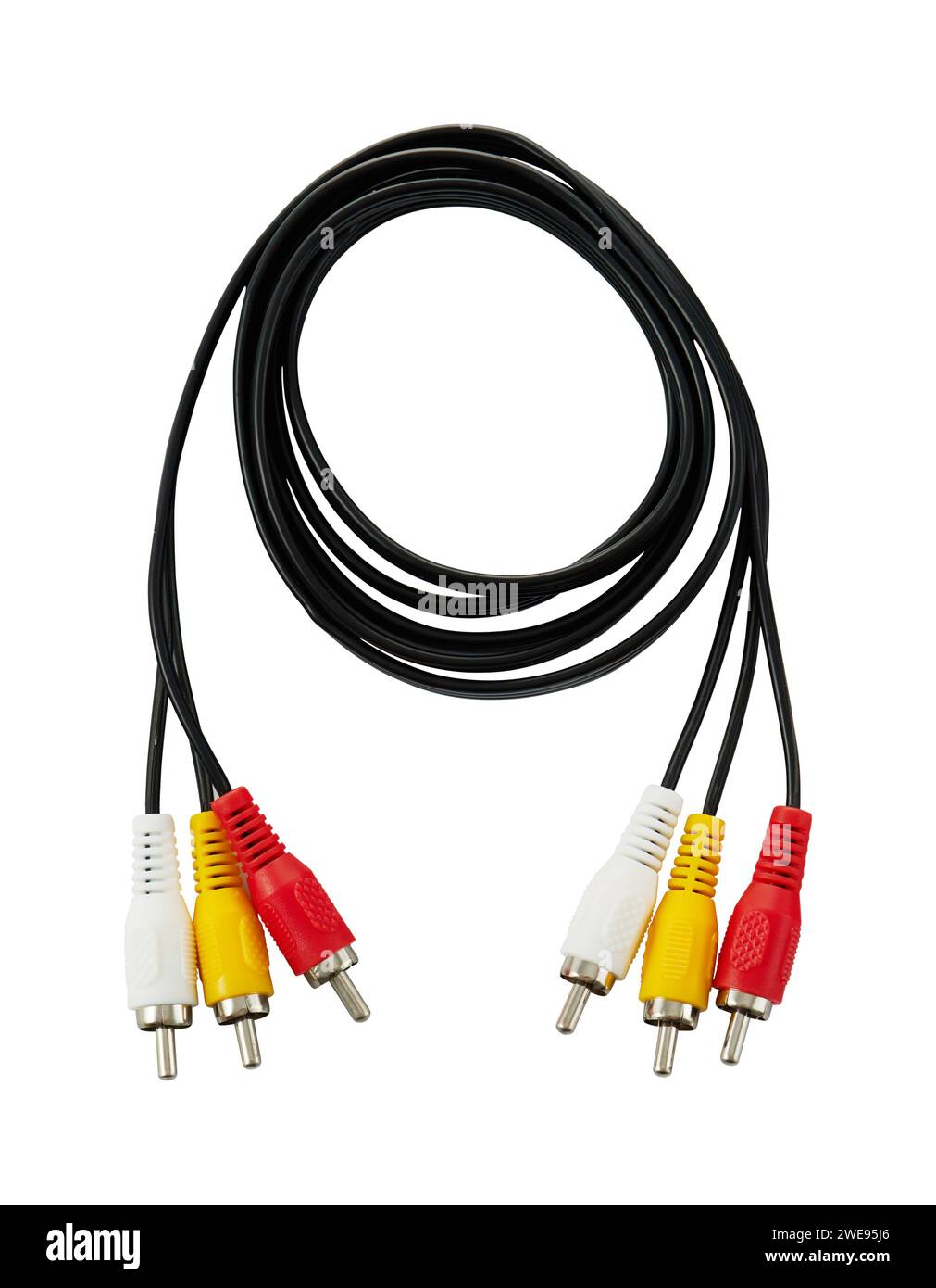 Ensemble de 3 adaptateurs de câble pour console de jeu Nintendo Wii Banque D'Images