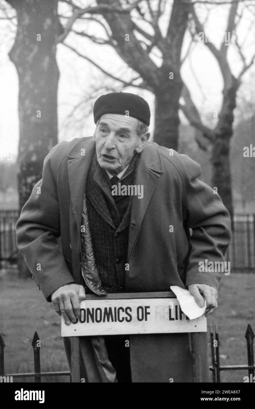 Speakers' Corner, Hyde Park, Londres. circa 1981. Banque D'Images