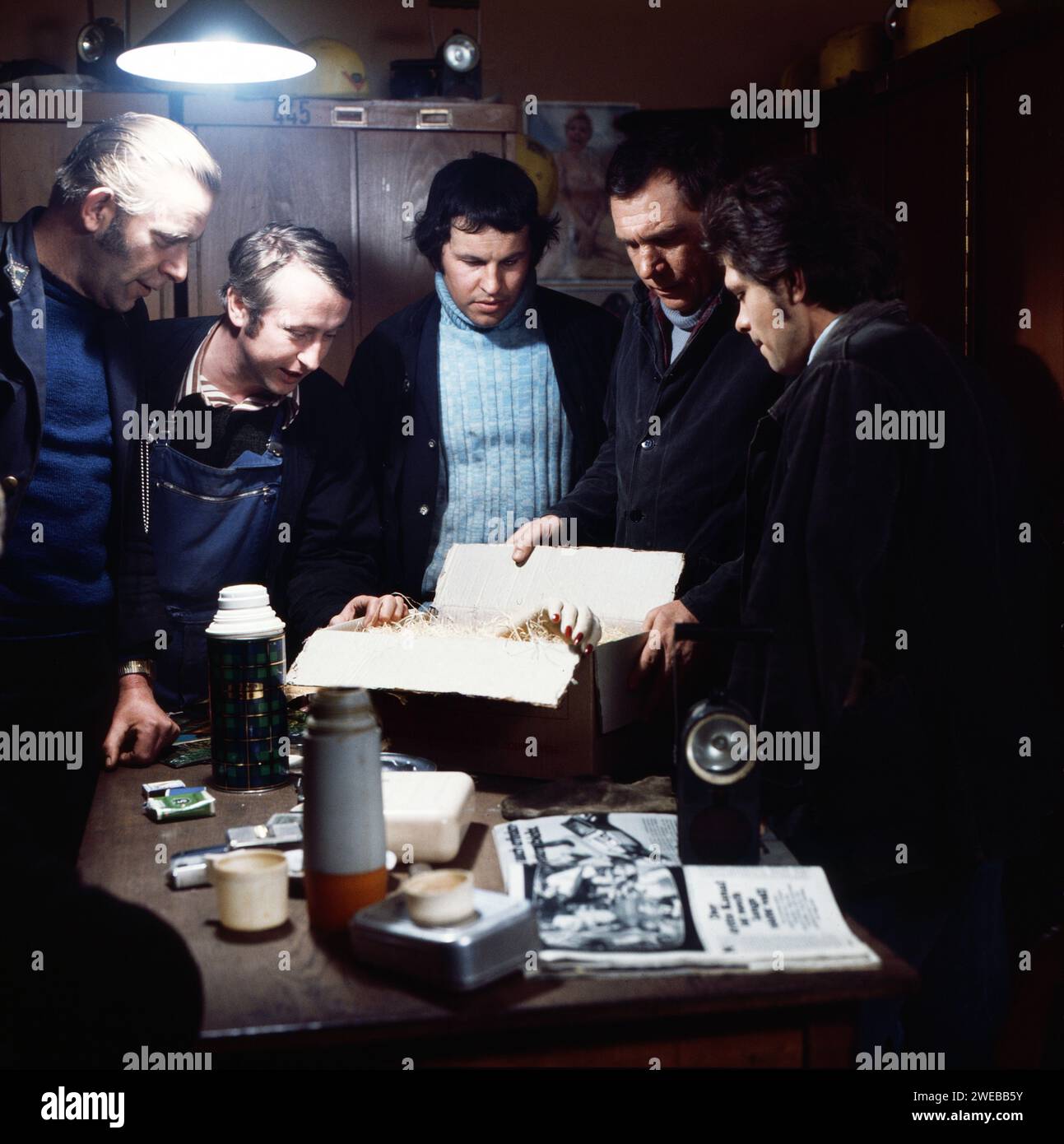 Tatort, Krimiserie, Deutschland seit 1970, Episode : 'Mordgedanken' vom 6. Juillet 1975, Regie : Bruno Janloss, Szenenfoto Banque D'Images