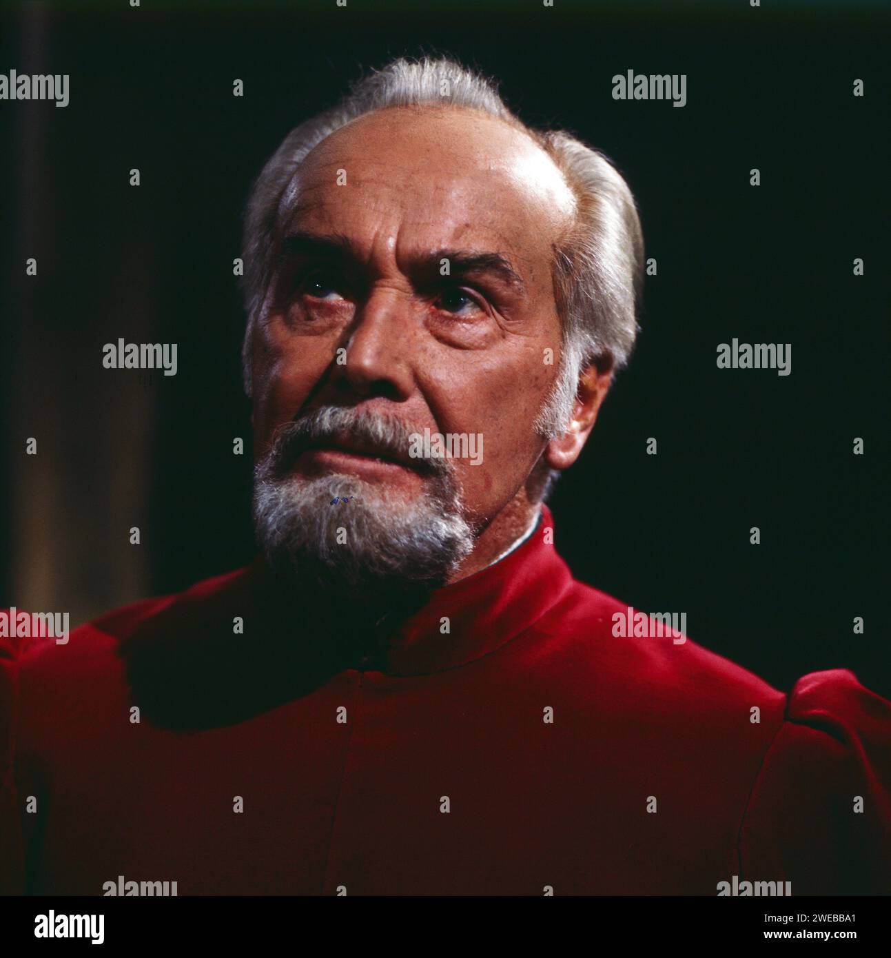 König Heinrich IV., Fernsehfilm nach dem Bühnenstück von William Shakespeare, Deutschland 1975, Regie : Werner Schlechte, Darsteller : Walter Rilla Banque D'Images