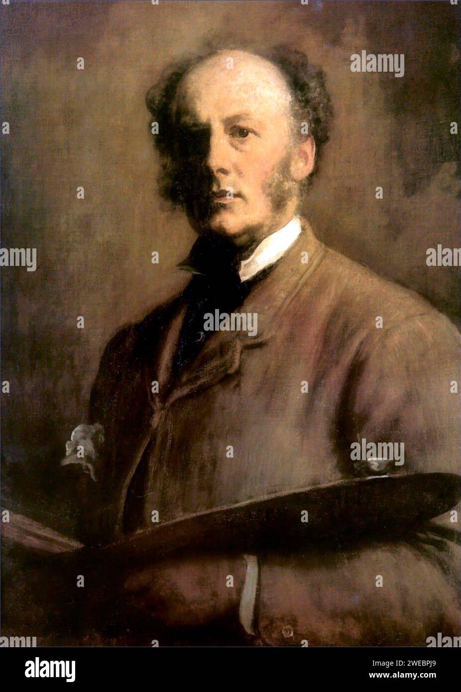 Sir John Everett Millais, (1829 – 1896) peintre anglais Banque D'Images