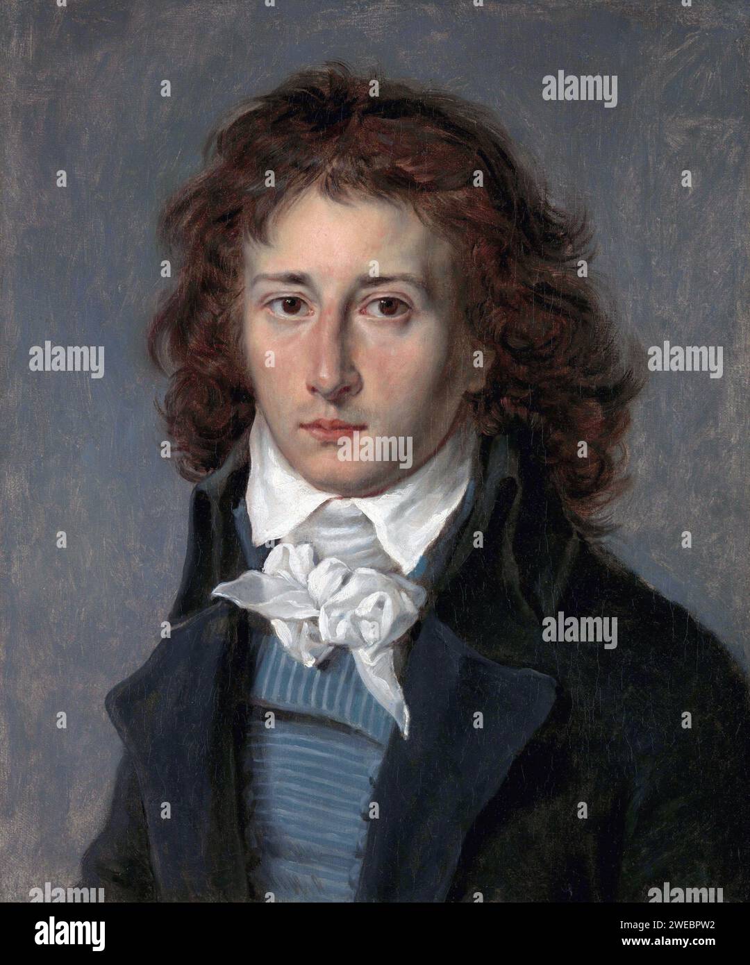 François Gérard, François Pascal Simon Gérard (1770 – 1837), baron Gérard, peintre français. François Gérard peinture par Antoine-Jean gros, Banque D'Images