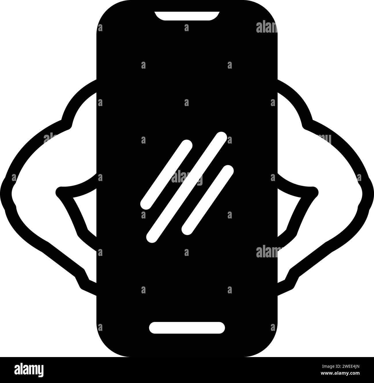 Icône pour indestructible, immortel Illustration de Vecteur