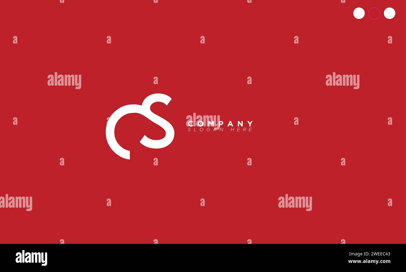 LETTRES MAJUSCULES initiales logo monogramme Illustration de Vecteur