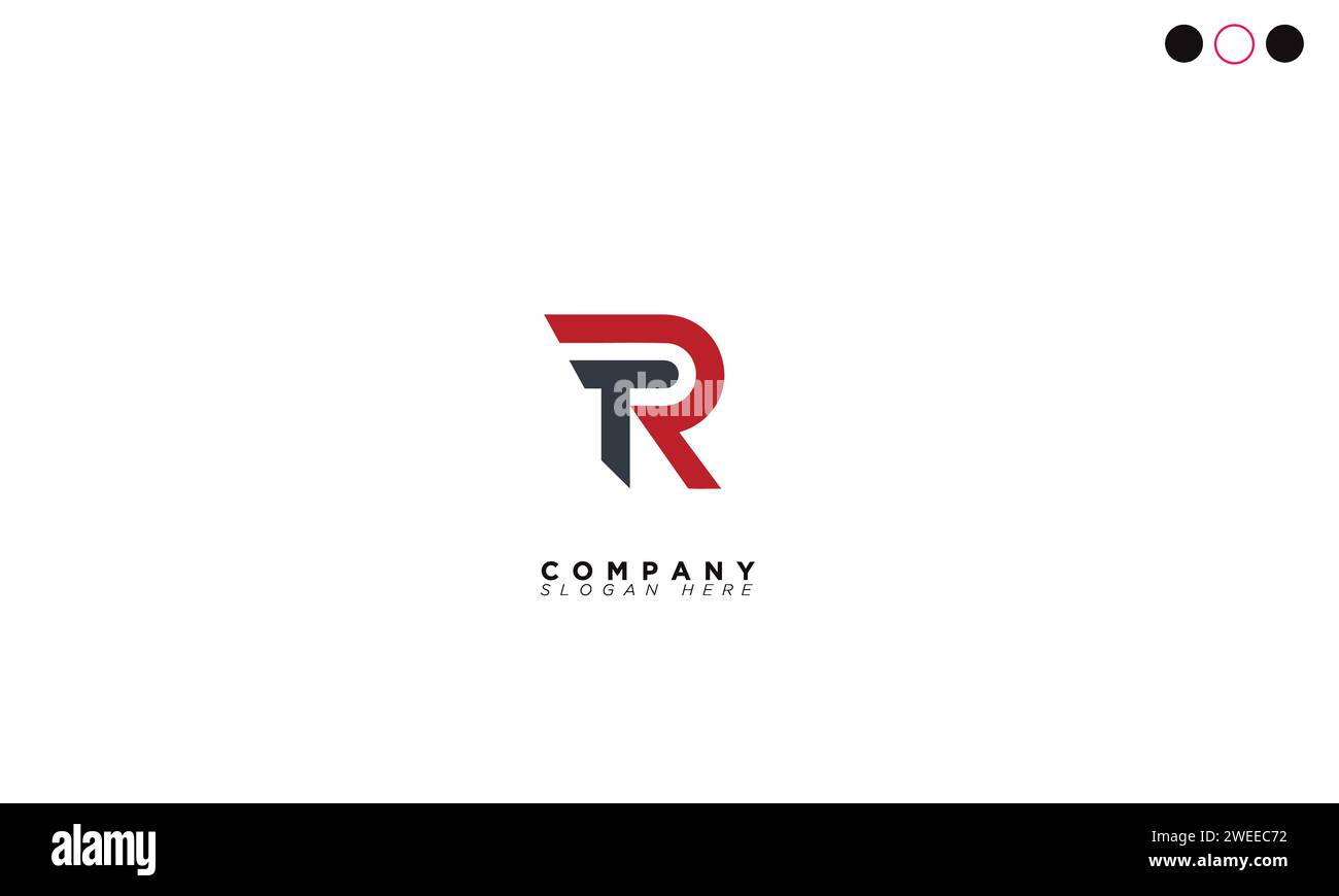 Lettres d'alphabet du FO initiales logo du monogramme Illustration de Vecteur